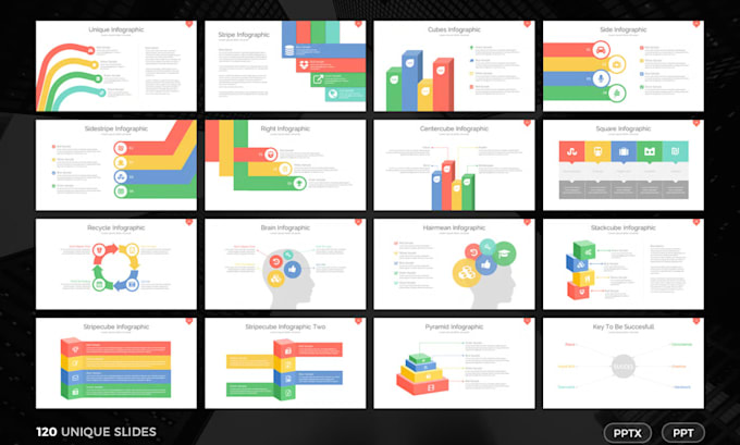 design business powerpoint presentation for startup pitch deck