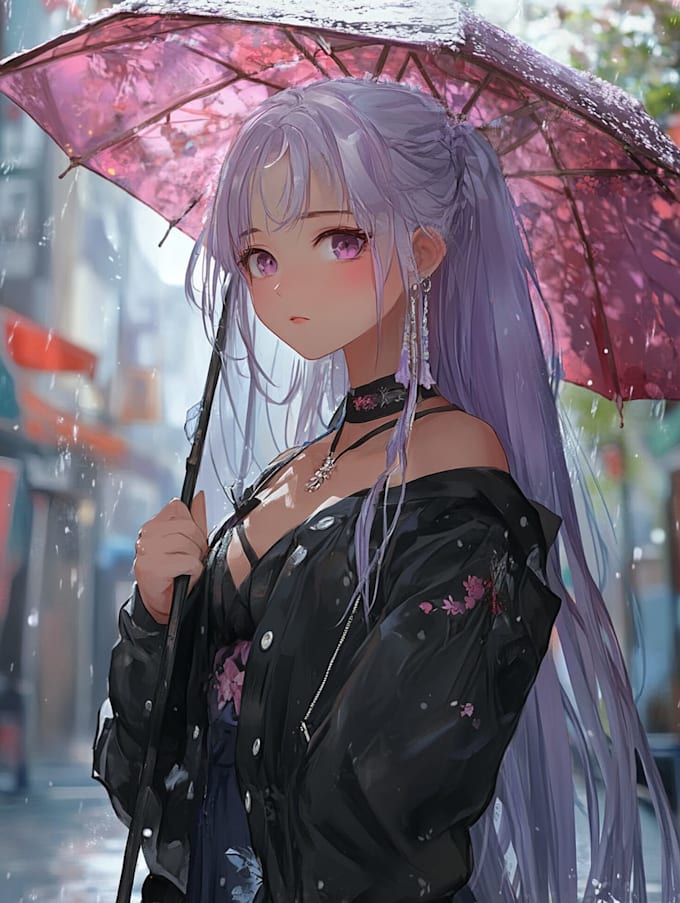 do a anime character