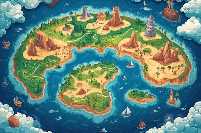 design unique vector map illustration or street map