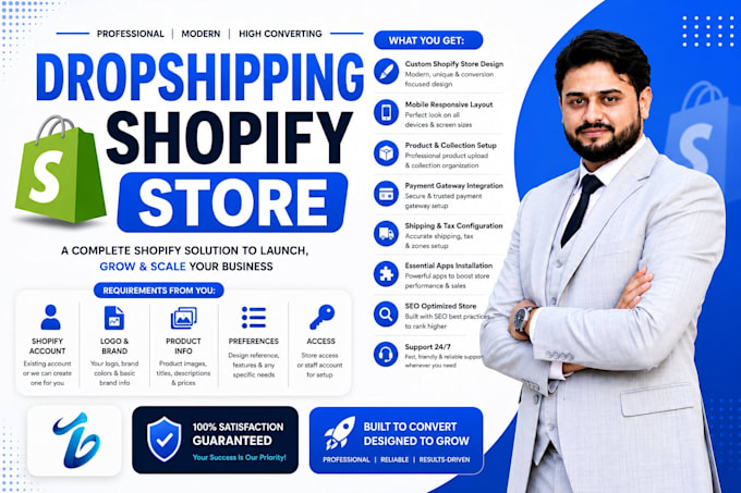 design a high converting shopify store