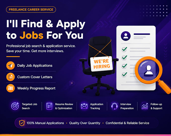 search and apply for jobs on your behalf