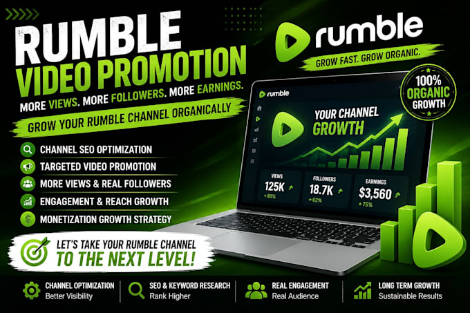 do rumble video promotion