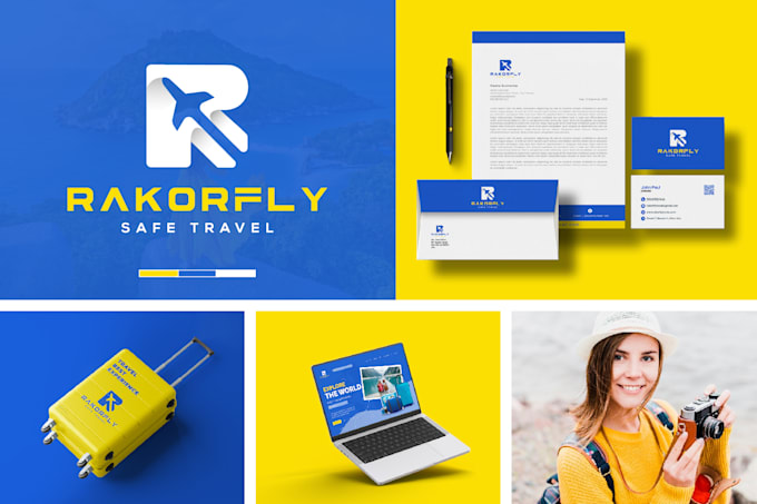 create brand logo, brand identity design and full branding kit