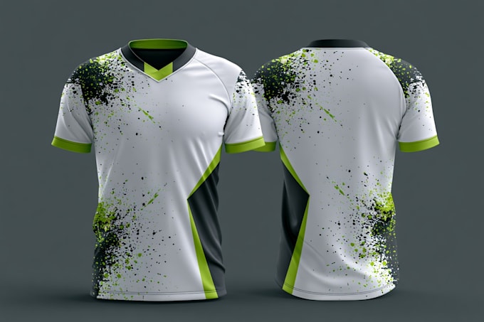 make a custom jersey design or sublimation design