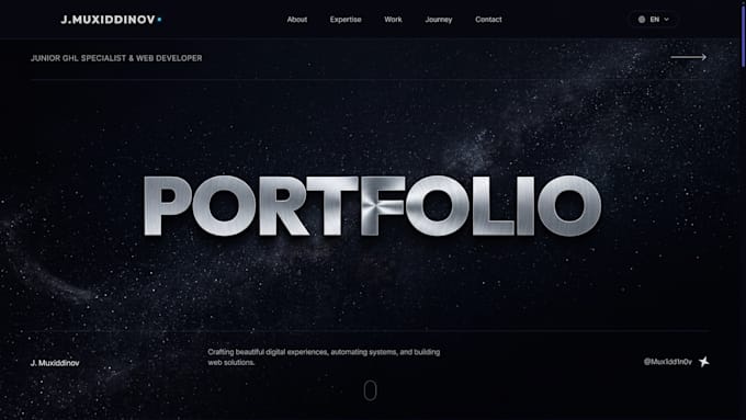 built responsive website or landing page