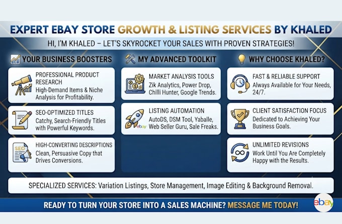 do ebay listing, ebay product listing, ebay SEO, ebay lister