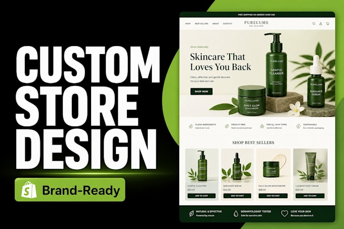 build, customize and redesign your shopify store