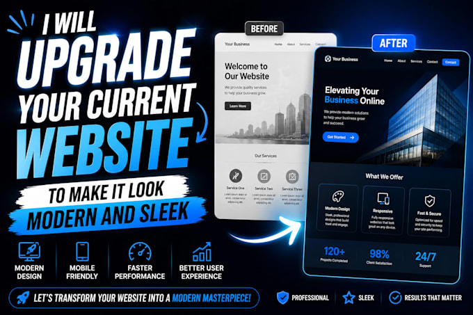 design and make a website for you