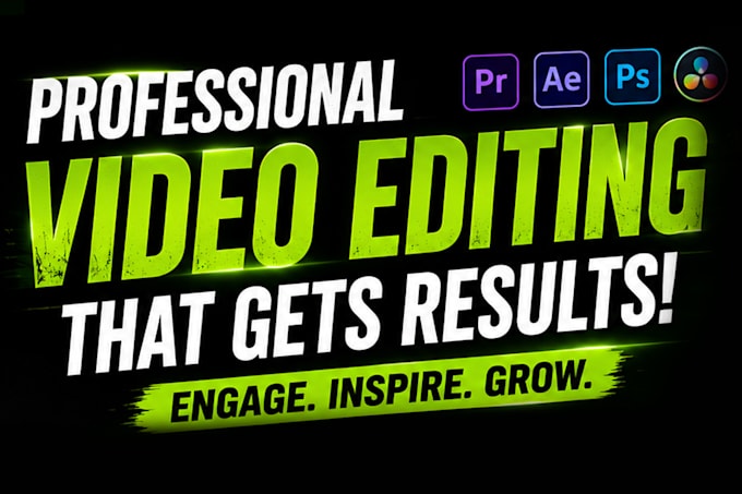 edit professional videos for youtube, reels and social media