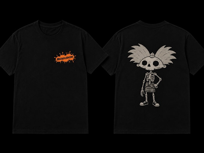 design custom tshirt and merch graphics