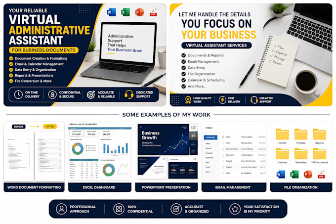 be your administrative assistant for business documents