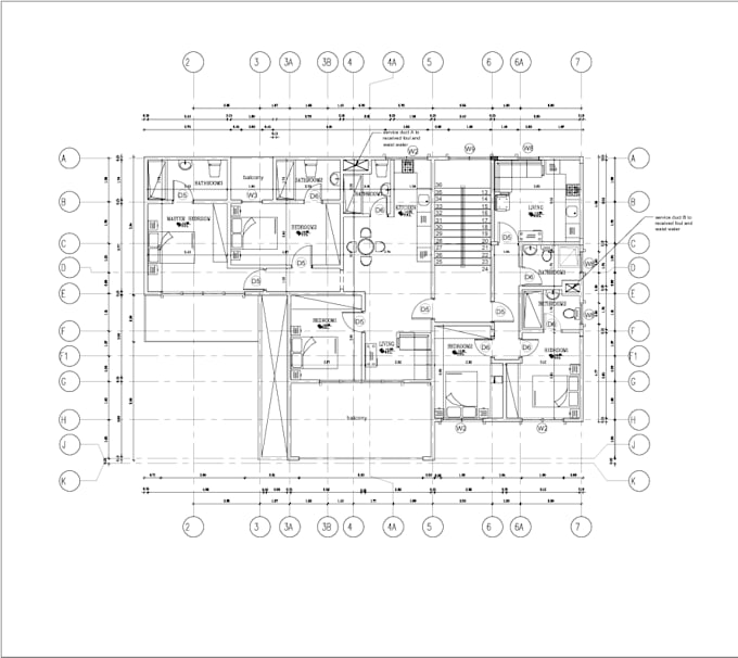 provide detailed interior shop drawings and 2d floor plans
