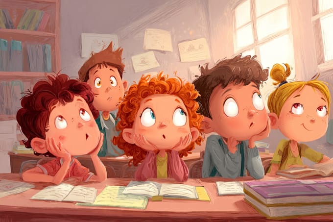 illustration for children book