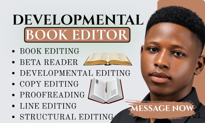 be your developmental book editor