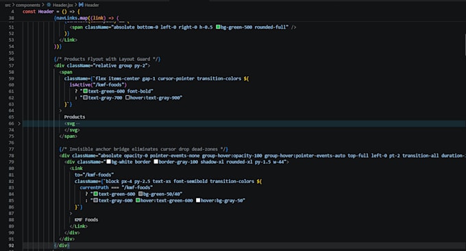 fix react, typescript, javascript, HTML and CSS bugs