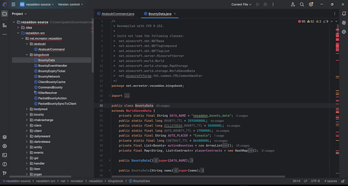 develop a professional custom minecraft plugin for your server