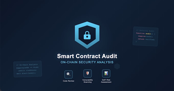 analyze on chain data and audit smart contracts for your crypto project