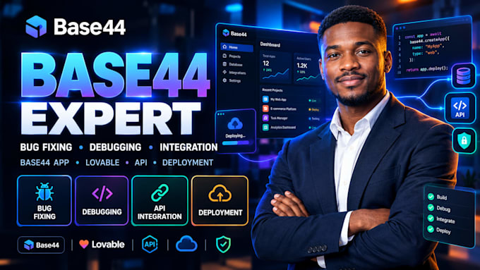 base44 expert base44 bug fixing base44 app development base44 app deployment