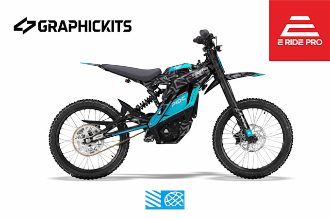 design factory level e bike graphics kit livery and wrap