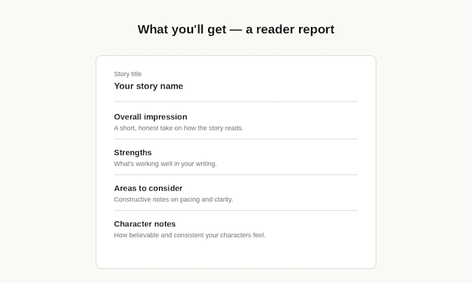beta read short stories and children books