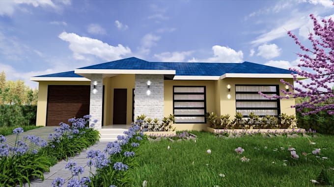 do architectural bim modeling and 3d rendering