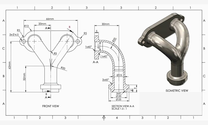 do 3d cad design product design solidworks modeling and technical drawings