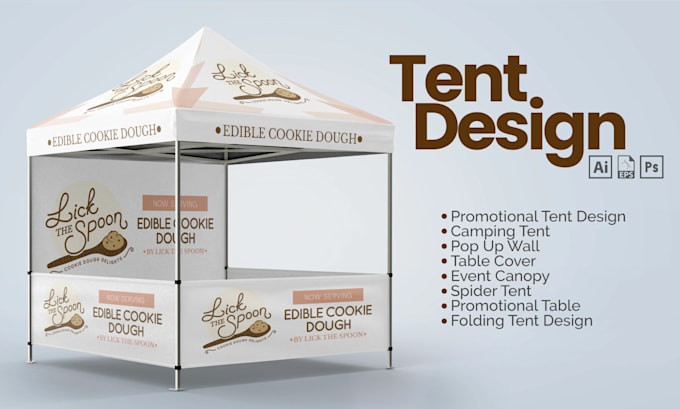 do custom canopy tents, feather flags, table clothes for your events