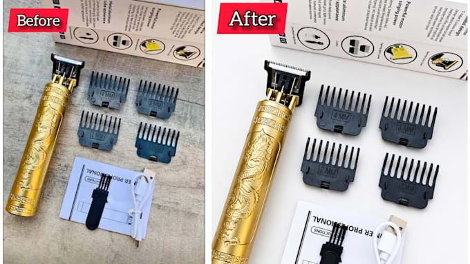 do product photo editing for amazon, shopify