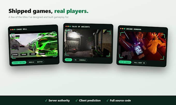 develop 2d or 3d unity multiplayer games with steam photon or netcode