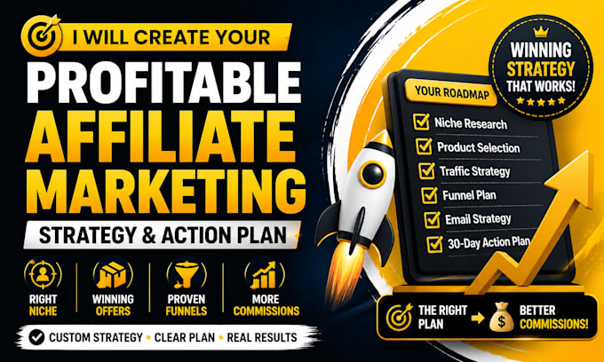 create a profitable affiliate marketing campaign strategy and action plan