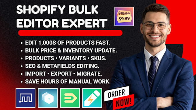 setup shopify bulk editor matrixify ablestar editengine platmart quickedi t