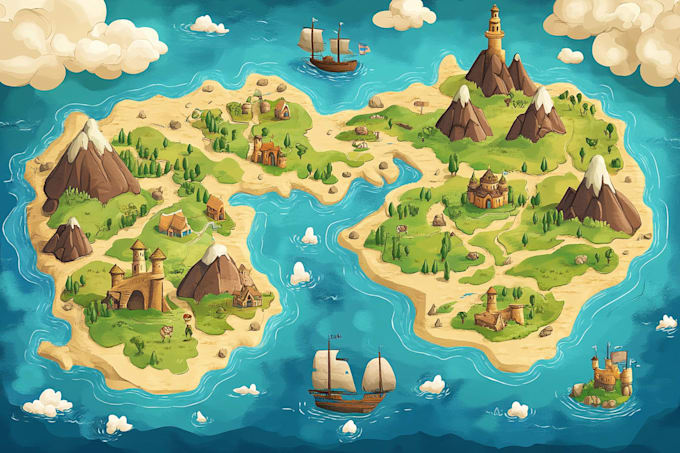 map illustration vector illustration vector map
