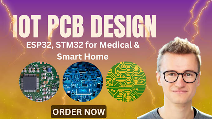 do esp32 stm32 iot pcb with altium kicad and smart home and medical device pcb