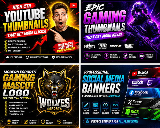 design a professional youtube thumbnail that gets more clicks