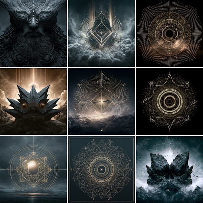 design album cover art or single artwork