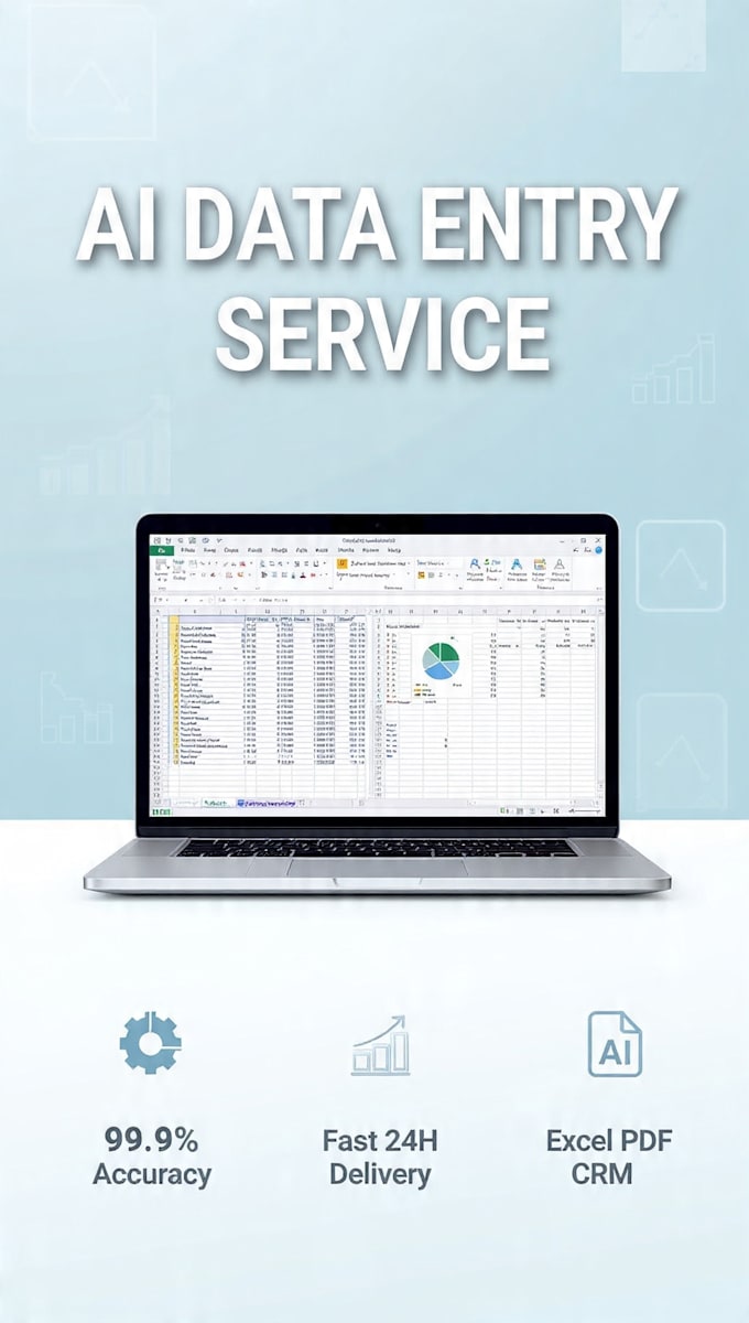 do data entry, excel cleanup and database management