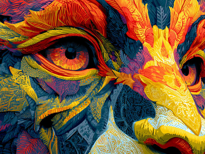 do amazing stoner art, psychedelic, weed unique style