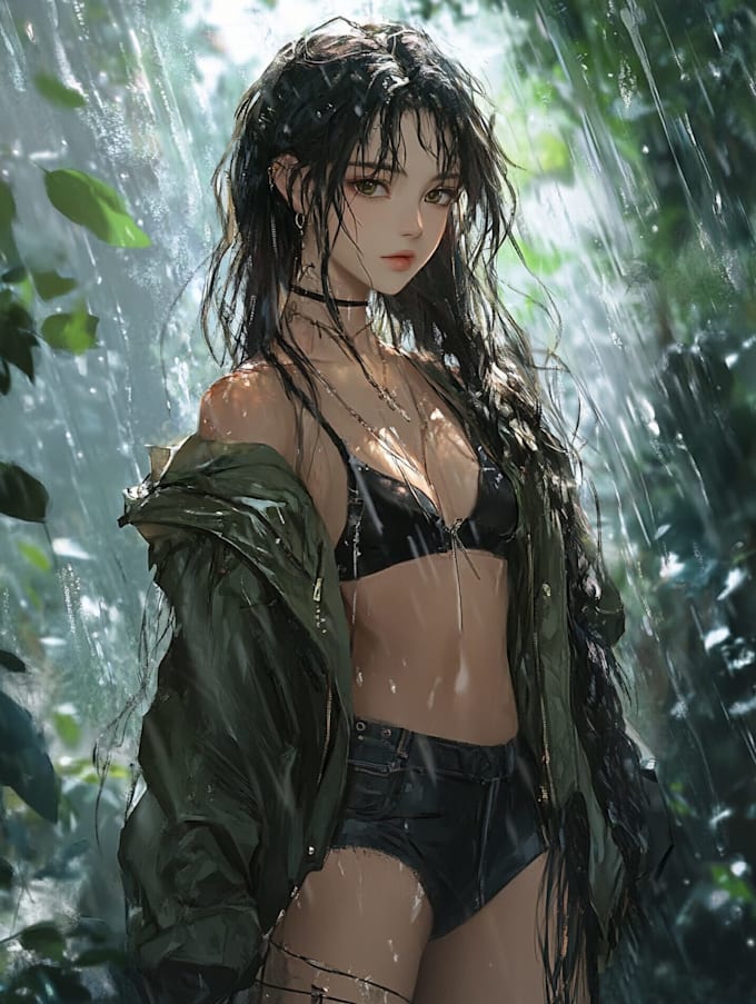 design visual novel anime character