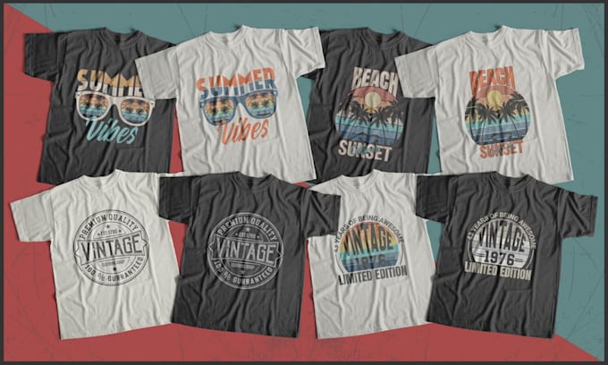 make unique tshirt artwork for print on demand