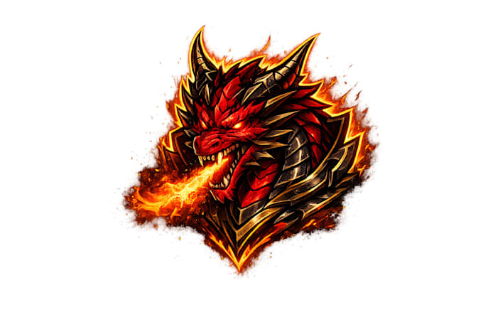 make a premium gaming logo for streamers and gamers