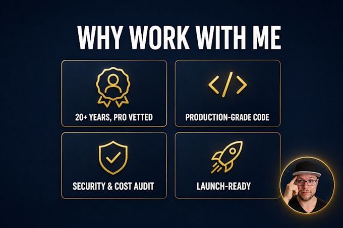 fix, finish and audit your ai app from lovable, bolt or replit