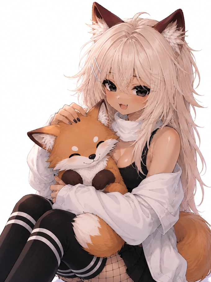 create high quality roblox anime art and avatar illustrations
