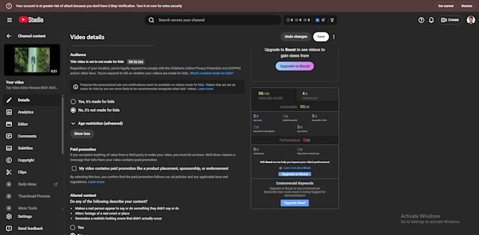optimize your youtube videos with complete SEO
