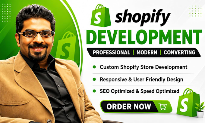 create shopify website with advanced customization and premium features