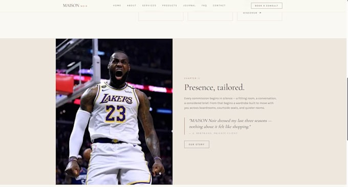 build a modern website