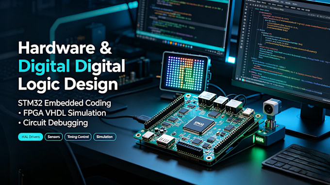 ido vhdl fpga, stm32, python computer vision and llm token optimization codi