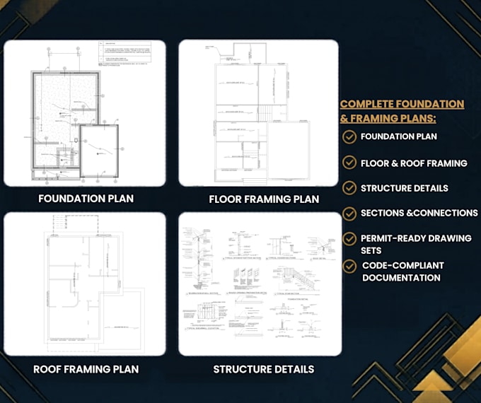 do architcture, structure, and mep design and drafting for permit construction