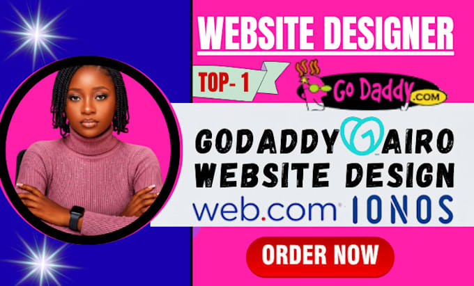 design godaddy airo website redesign godaddy website web com ionos setup