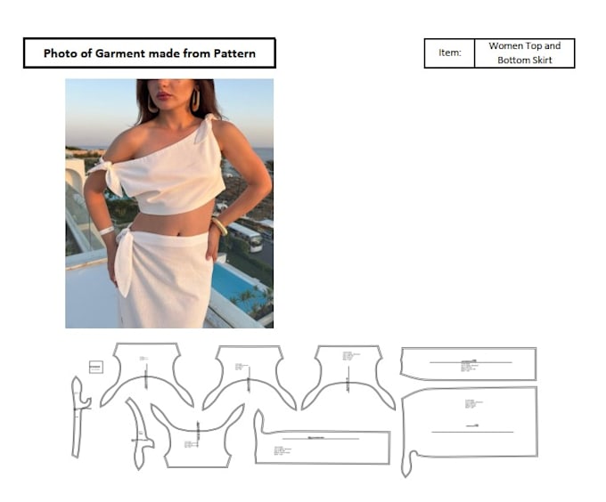 make digital pattern for any kind of cloths