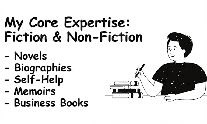 be your professional book and ebook ghostwriter